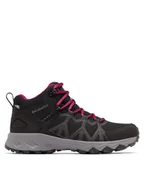 Buty trekkingowe damskie - Columbia Trekkingi Peakfreak II Mid Outdry 2100091 Czarny - miniaturka - grafika 1