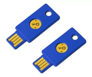 Yubico Security Key NFC by Yubico - zestaw 2 sztuk - darmowy odbiór w 22 miastach i bezpłatny zwrot Paczkomatem aż do 15 dni - Zabezpieczenia do laptopów - miniaturka - grafika 1