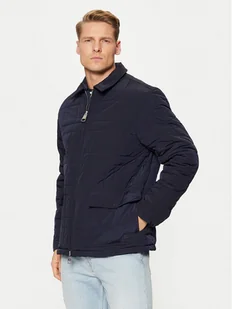 Hunter Kurtka przejściowa Walter HARM0004242 Granatowy Regular Fit - Kurtki męskie - miniaturka - grafika 1