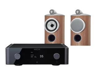 Rotel Michi X3 S2 (czarny) + 805 D4 (orzech) - Zestawy stereo - miniaturka - grafika 1