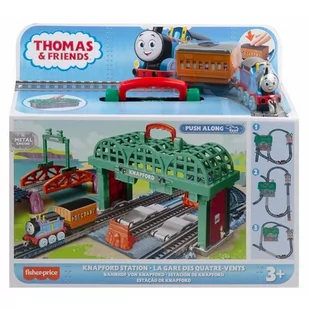 Fisher Price Tory Tomek i Przyjaciele Stacja Grodkowo HGX63 - Pociągi dla dzieci - miniaturka - grafika 1