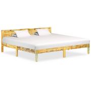 Łóżka - vidaXL Rama łóżka z litego drewna z odzysku, 200 x 200 cm - miniaturka - grafika 1