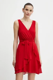 Morgan sukienka ROSVAL kolor czerwony mini prosta ROSVAL - Sukienki - miniaturka - grafika 1
