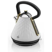 Czajniki elektryczne - Swan SK14080WHTN Gatsby White - miniaturka - grafika 1