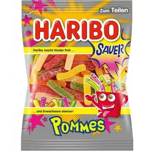 Haribo Kwaśne żelki owocowe Sauer Pommes 200 g - Żelki - miniaturka - grafika 1