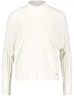 Swetry damskie - Taifun Damski sweter z rękawami nietoperza, rękawy raglanowe, długi rękaw, sweter z długim rękawem, okrągły dekolt, jednokolorowy, Canvas, 42 - miniaturka - grafika 1