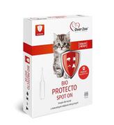 Suplementy i witaminy dla kotów - Over Zoo Bio Protecto Spot On Krople dla kociąt 4x1ml - miniaturka - grafika 1