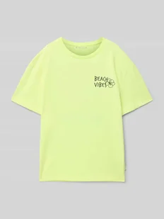 T-shirt o kroju oversized z mieszanki bawełny - Koszulki dla chłopców - miniaturka - grafika 1