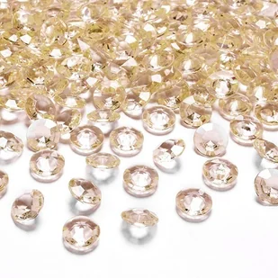 Unbekannt partydeco adc12  019  100 cm. Dekoracyjne kamienie z kartonu na diamentów z PCW, złota - Gadżety dla niej i dla niego - miniaturka - grafika 3