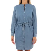 Sukienki - Sukienka damska Superdry Studion Classic mini jeansowa-S - miniaturka - grafika 1