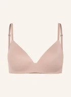 Biustonosze - Calvin Klein Biustonosz Pod T-Shirt Perfectly Fit beige - miniaturka - grafika 1