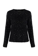 Bluzy damskie - faina Damska bluza Koosh 29525155, czarna, XL/XXL, czarny, XXL - miniaturka - grafika 1