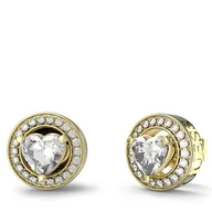 Kolczyki - Kolczyki Guess JUBE04 669JW Złoty - miniaturka - grafika 1