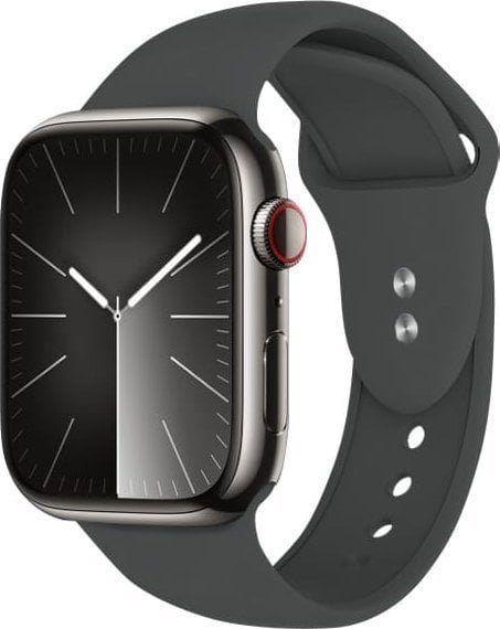 Crong Crong Liquid - Pasek do Apple Watch 42/44/45/49 mm grafitowy