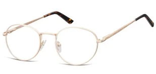 Lenonki zerowki Oprawki okulary korekcyjne 976C złote - Okulary korekcyjne, oprawki, szkła - miniaturka - grafika 1