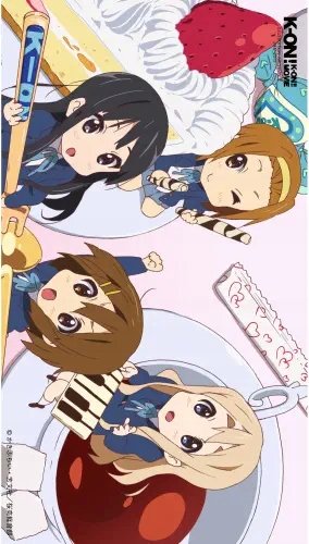 Plakat Anime Manga K-on! KON_037 A3 (custom)