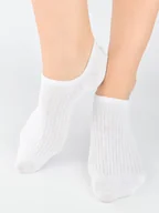 Skarpetki męskie - STOPKI NOVITI ST049-M SILIKON (kolor biały, rozmiar 43-46) - miniaturka - grafika 1