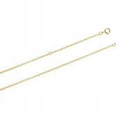 Łańcuszki - Przedłużka do łańcuszka bransoletki 925 ZŁOTA 10cm LS045 - miniaturka - grafika 1