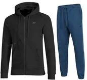 Dresy męskie - 4F MÄSKI DRES BAWEĹNA KOMPLET BLUZA SPODNIE / rozm L - miniaturka - grafika 1