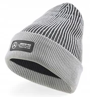 Czapki męskie - Czapka zimowa PUMA MERCEDES MAPF1 BEANIE AMG PETRONAS F1 TEAM - miniaturka - grafika 1