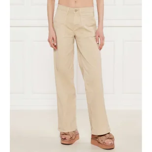 Guess Jeans Spodnie UTILITY Loose fit - Spodnie damskie - miniaturka - grafika 1