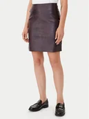 Spódnice - JOOP! Spódnica z imitacji skóry 58 253S58Saron 30048904 Brązowy Regular Fit - miniaturka - grafika 1