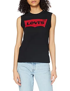 Levi's Damski sportowy tank top On Tour Red Hsmk Black Graphic, Red Hsmk Tank Black, XXS - Koszulki i topy damskie - miniaturka - grafika 1