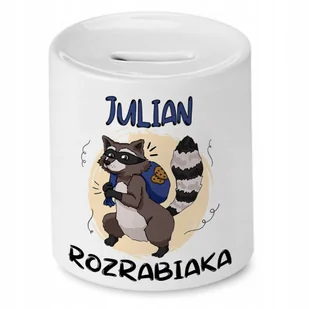 Skarbonka 330 ml Dla Juliana Syna Dziecka Prezent z Nadrukiem ze Zdjęciem - Skarbonki Skarbonka 330 ml Dla Juliana Syna Dziecka Prezent z Nadrukiem ze Zdjęciem - Skarbonki - miniaturka - grafika 1