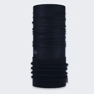 Apaszki i szaliki damskie - Komin wielofunkcyjny z polaru Buff Safety Polar Solid Navy - miniaturka - grafika 1