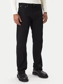 Spodnie męskie - Tommy Hilfiger Jeansy Dover MW0MW42810 Czarny Straight Fit - miniaturka - grafika 1