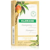 Szampony do włosów - Klorane Szampon w kostce z Mango 80g - miniaturka - grafika 1