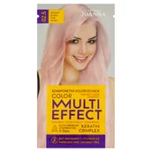 Farby do włosów i szampony koloryzujące - Joanna Multi Effect color Szamponetka koloryzująca różowy blond 02.5 35 g - miniaturka - grafika 1