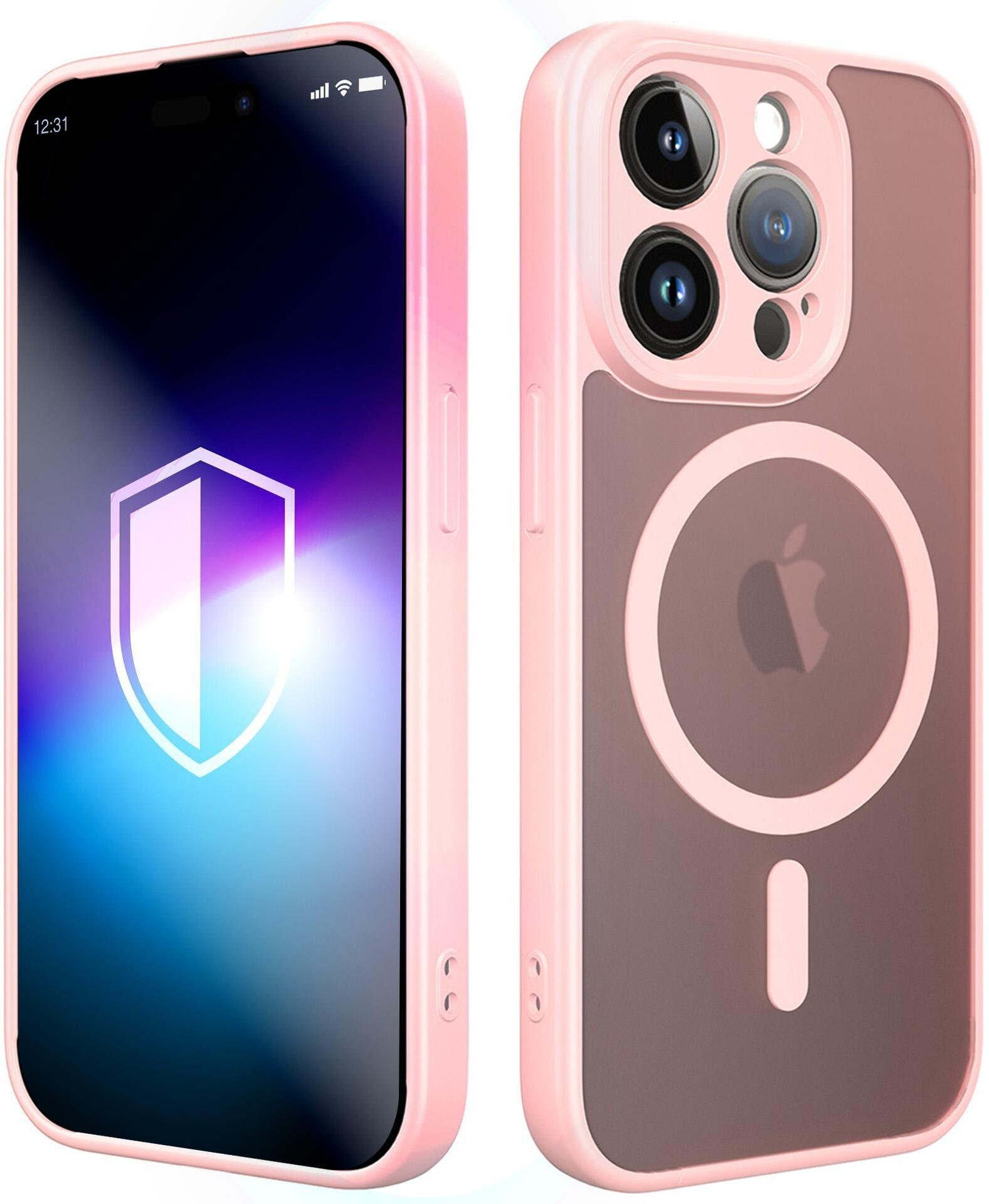 3MK Apple iPhone 15 Pro - 3mk Misty MagCase Pink
