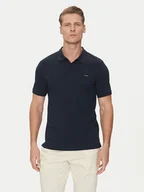Koszulki męskie - Calvin Klein Polo K10K111196 Granatowy Slim Fit - miniaturka - grafika 1