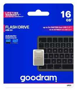 Pendrive 16GB USB 3.0 GOODRAM UPO3-0160S0R11 Silver (20961848 ) - Pendrive - miniaturka - grafika 1