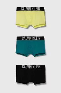 Majtki dla dzieci - Calvin Klein Underwear bokserki dziecięce 3-pack kolor zielony - grafika 1