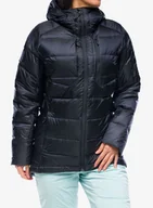 Kurtki damskie - Kurtka ocieplana damska Salomon Elixir Down Parka - deep black - miniaturka - grafika 1