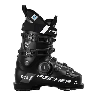 Buty Fischer RC4 95 MV S BOA GW Black Black SMU 2025 - Buty narciarskie - miniaturka - grafika 1