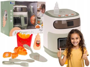 Air Fryer Frytkownica Beztłuszczowa Dla Dzieci Zabawka Kucharska - Zabawy w naśladowanie dorosłych - miniaturka - grafika 1