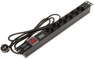 Listwa zasilająca 6 gniazd PD-6/R-VA - Listwy zasilające - miniaturka - grafika 1