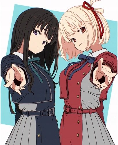 Plakat Anime Lycoris recoil LREC_045 A2 (custom)