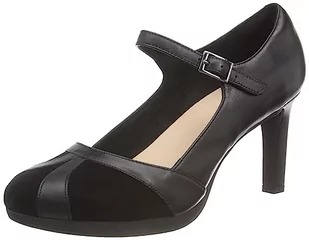 Clarks Damskie czółenka Ambyr Light, Black Combi, 40 EU - Czółenka - miniaturka - grafika 1