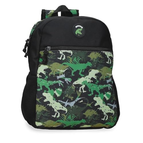 Movom Raptors Plecak szkolny Czarny 27x33x11 cms Poliester 9,8L, czarny, plecak szkolny