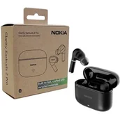 Słuchawki - Nokia Clarity Earbuds 2 Pro Anc Czarne - miniaturka - grafika 1