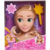 Lalki dla dziewczynek - Lalka JUST PLAY Disney Princess Głowa do stylizacji Zaplątani Roszpunka 87501 - miniaturka - grafika 1