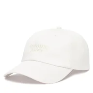 Czapki damskie - Czapka z daszkiem Tommy Hilfiger Script AW0AW17815 Biały - miniaturka - grafika 1