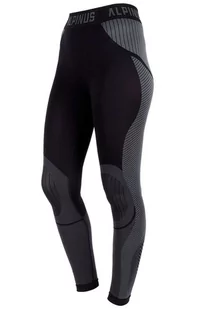 Getry termoaktywne damskie Alpinus Active Base Layer GT43185 czarno-szary - Spodnie sportowe damskie - miniaturka - grafika 1