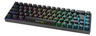 Klawiatury - Deltaco Gaming GAM-100-DE QWERTZ Niemiecki Czarny GAM-100-DE - miniaturka - grafika 1