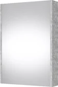 Szafki łazienkowe - Riva CABINET WITH MIRROR SPS-50BT-PM CONCRETE - miniaturka - grafika 1