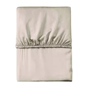 Prześcieradła - Prześcieradło z mikrofibry 180x200 kremowe jednobarwne z gumką Poly - miniaturka - grafika 1